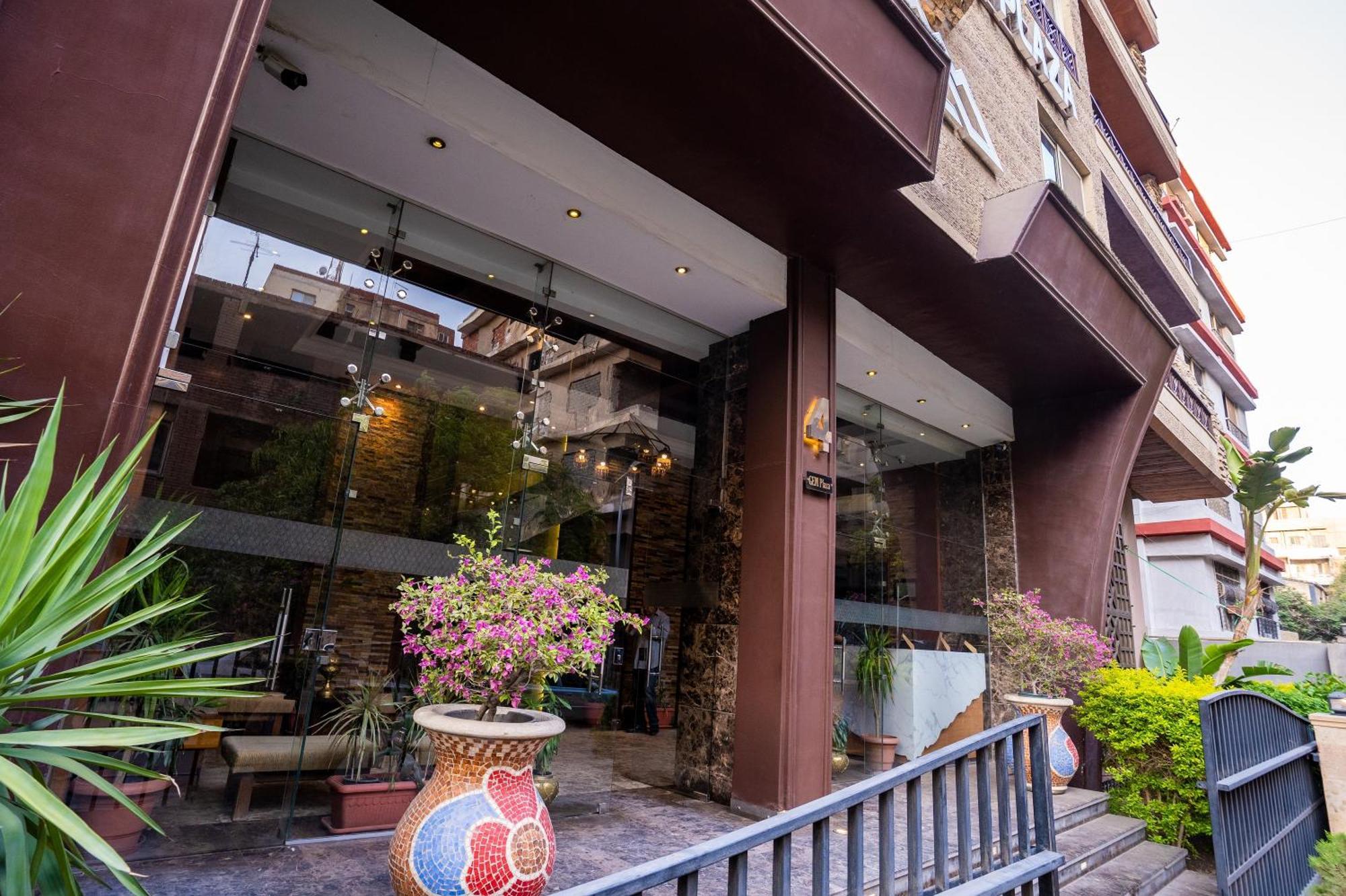 Hotel Pyramids Gem Plaza Kafret el-Gabal Exterior foto